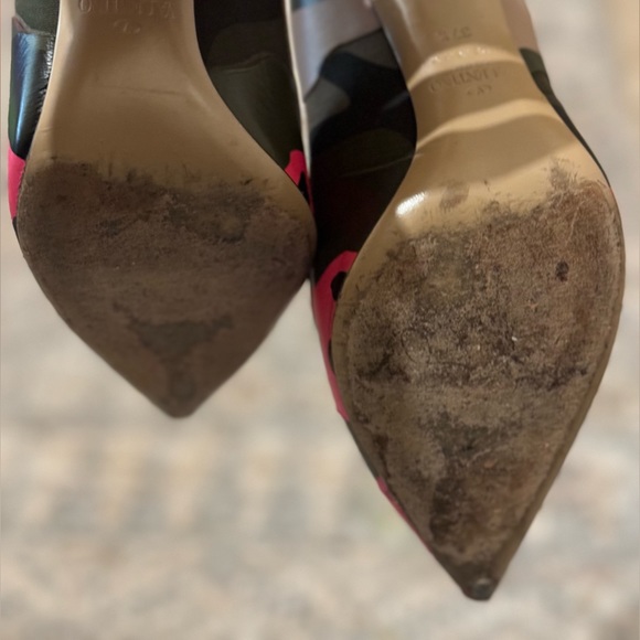 Valentino rockstud camo point-toe pumps - Picture 8 of 11